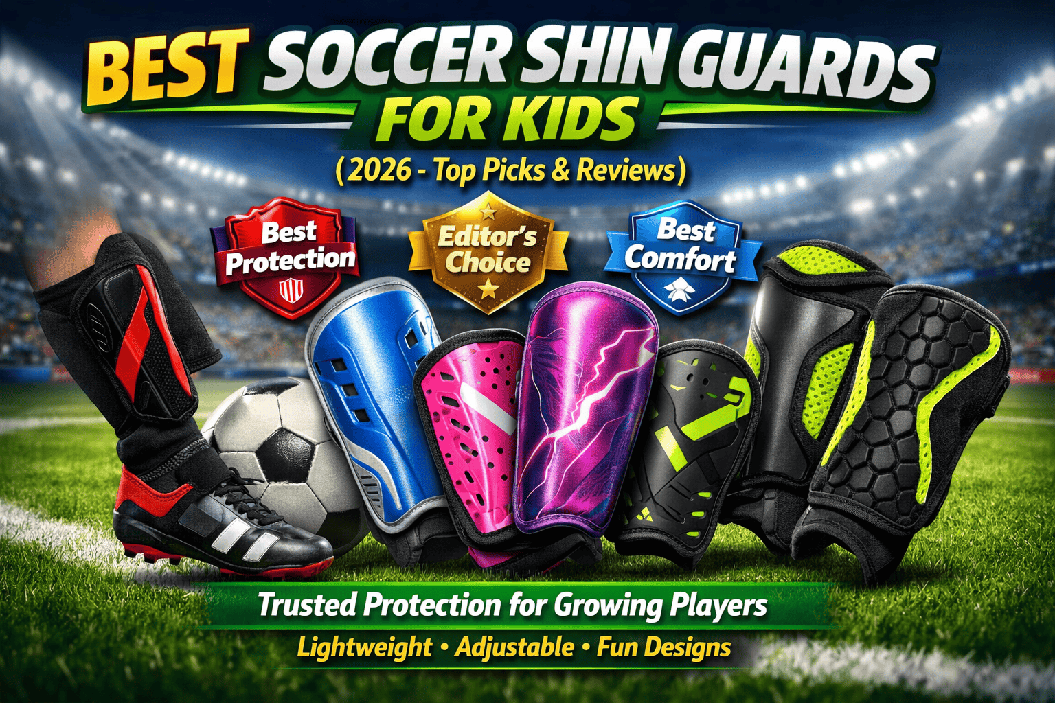 Best Soccer Shin Guards for Kids