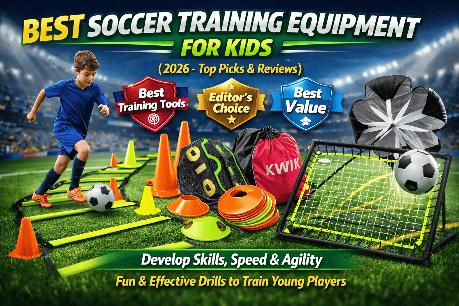 Best Soccer Training Equipment for Kids
