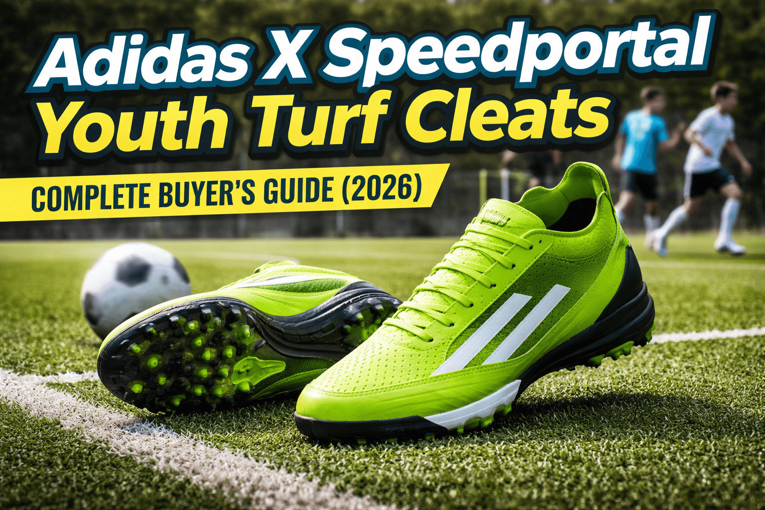 Adidas X Speedportal Youth Turf Cleats