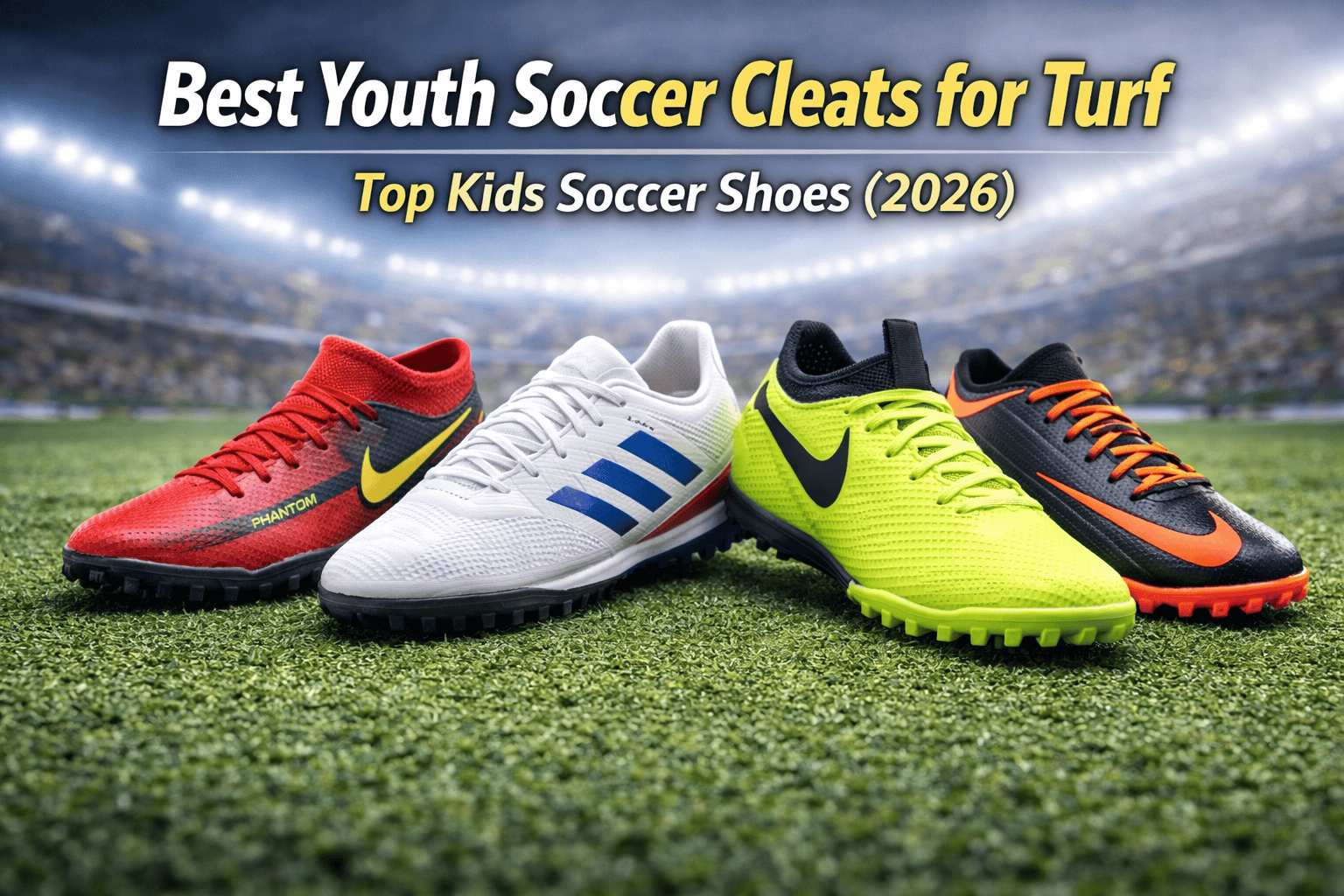 Best Youth Soccer Cleats for Turf