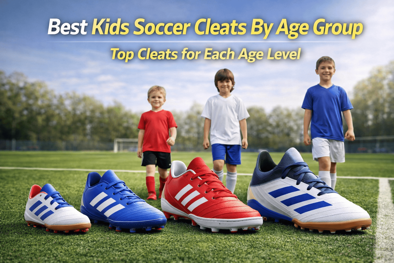 Best kids soccer cleats by age group