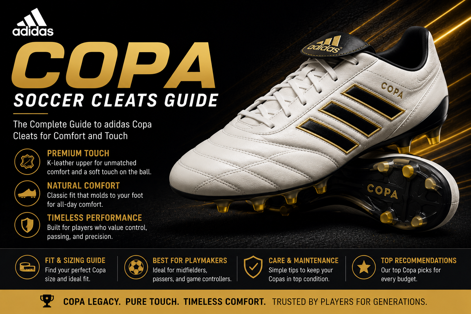 Adidas Copa soccer cleats guide