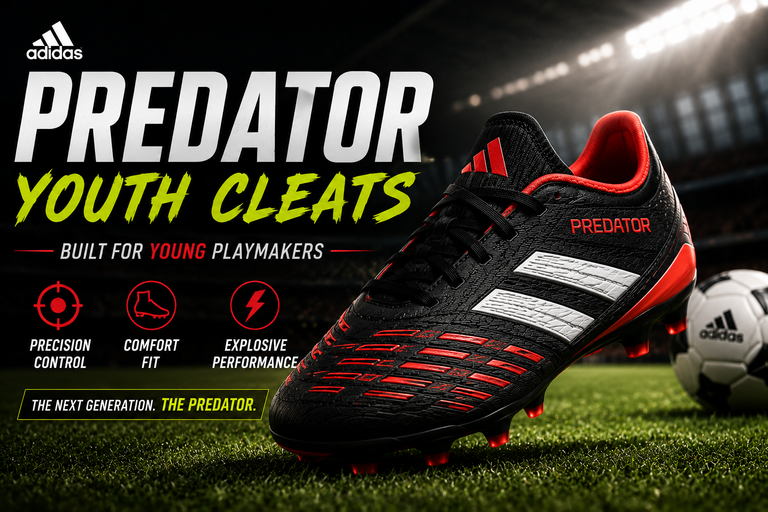 Adidas Predator youth cleats best Predator models for kids