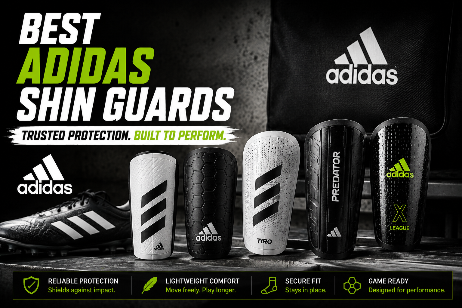 Best Adidas shin guards for soccer players