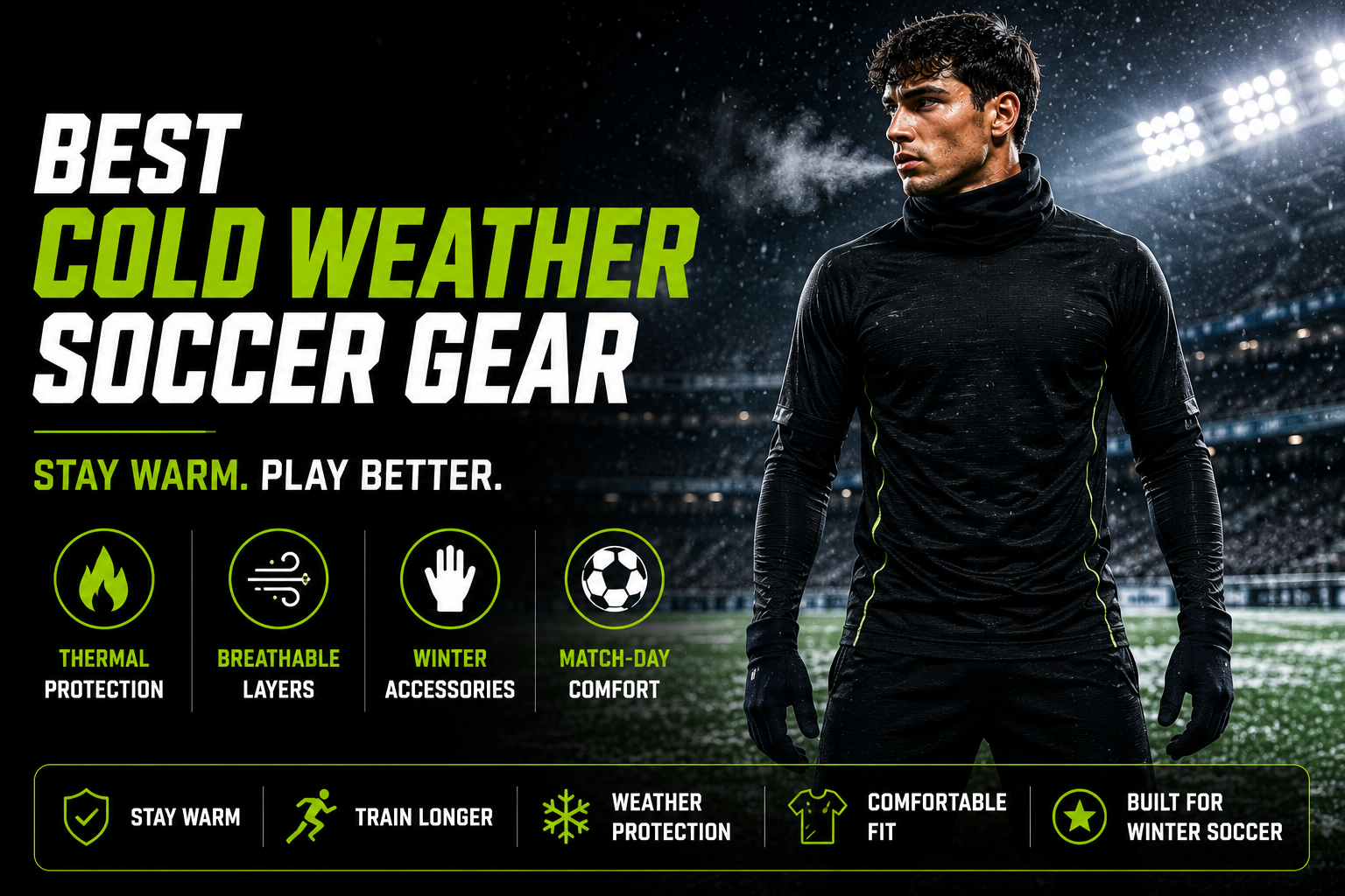 Best cold weather soccer gear winter training and match guide