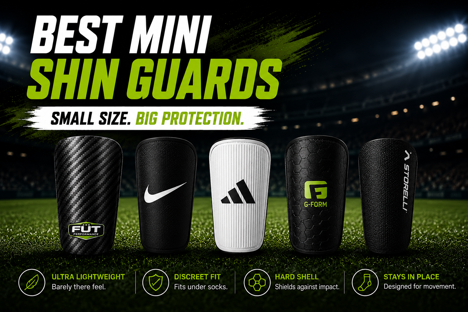 Best mini shin guards for soccer players