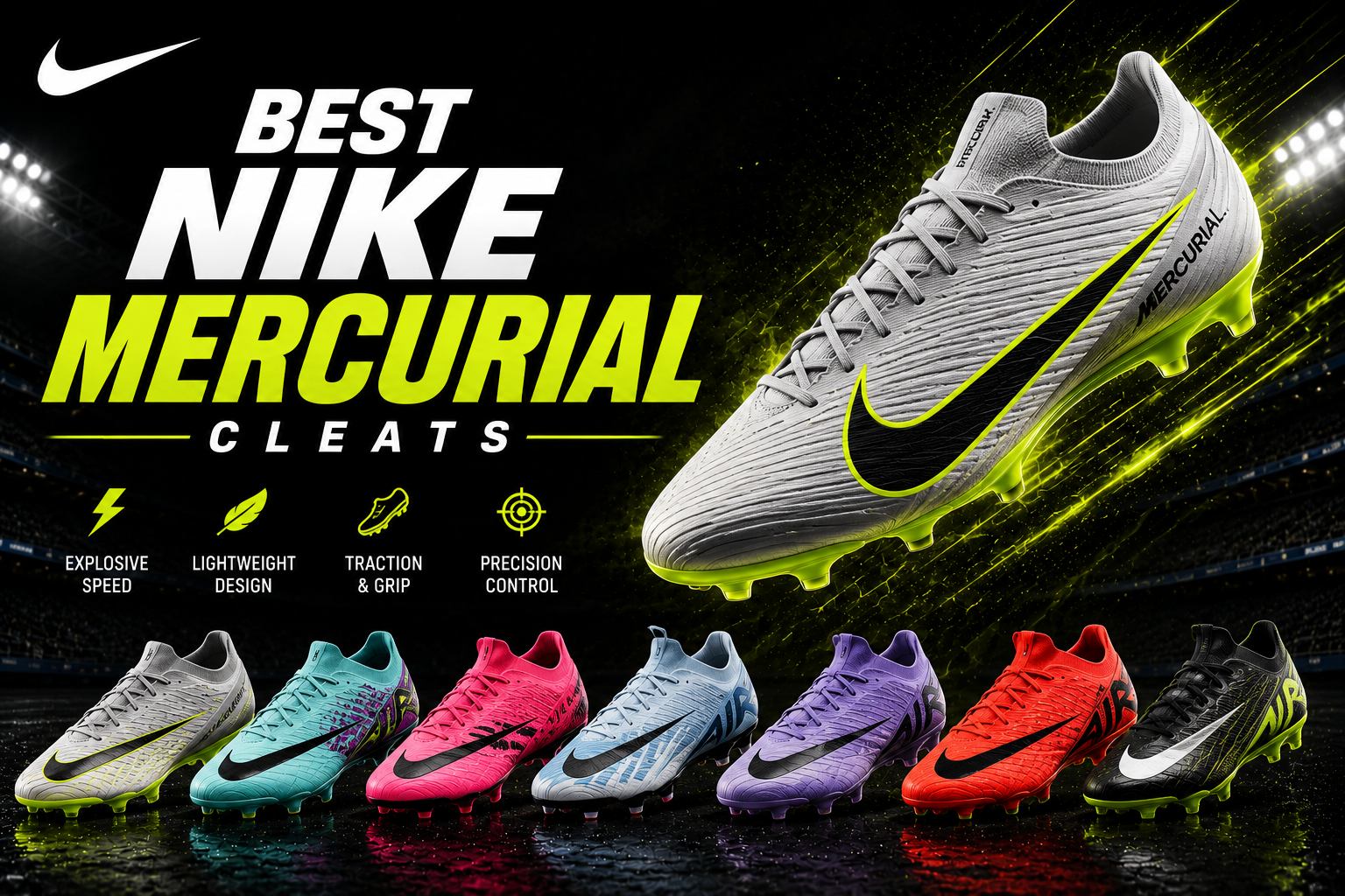 Best Nike Mercurial cleats top Mercurial models for speed