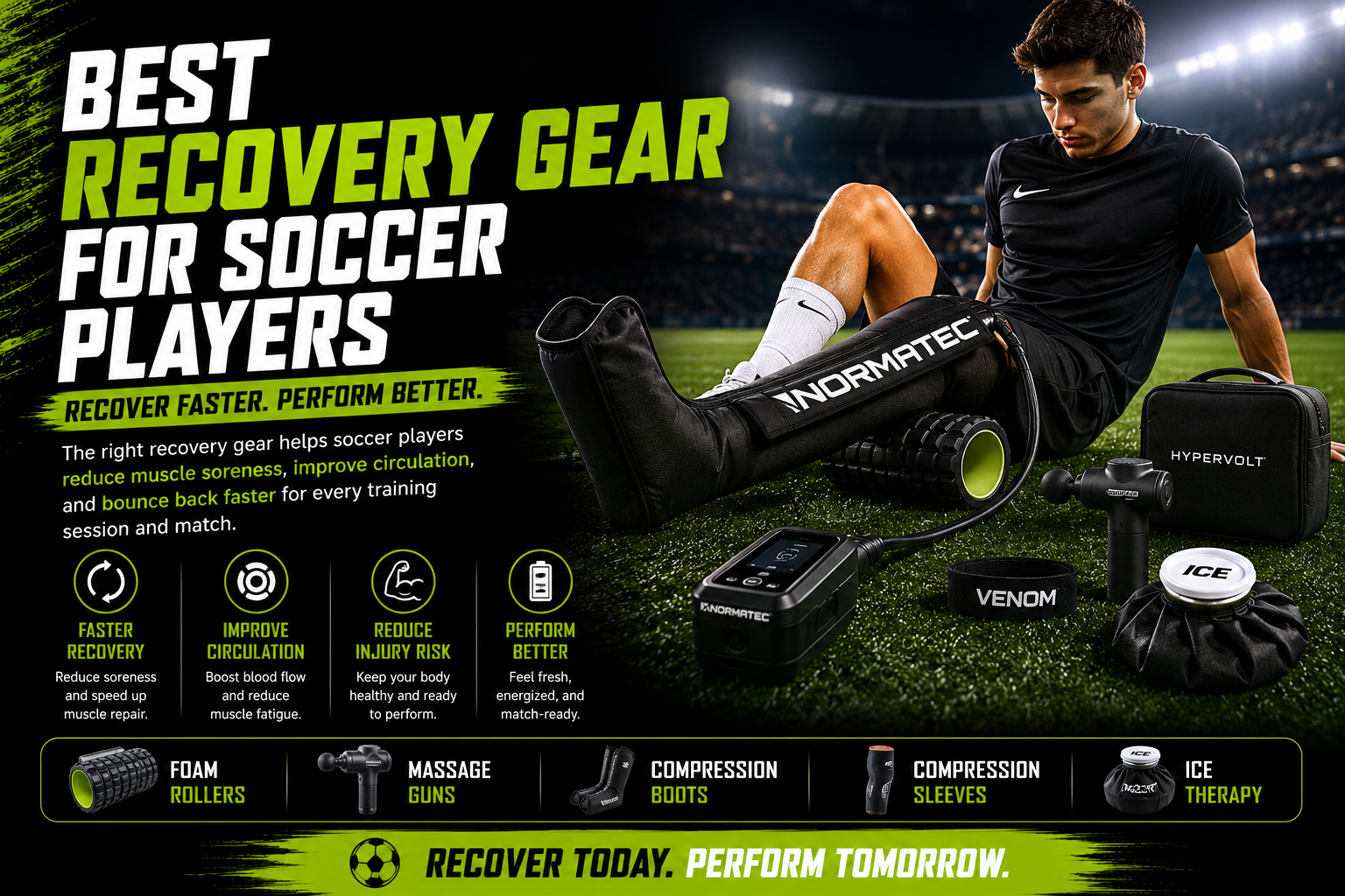 Best recovery gear for soccer players