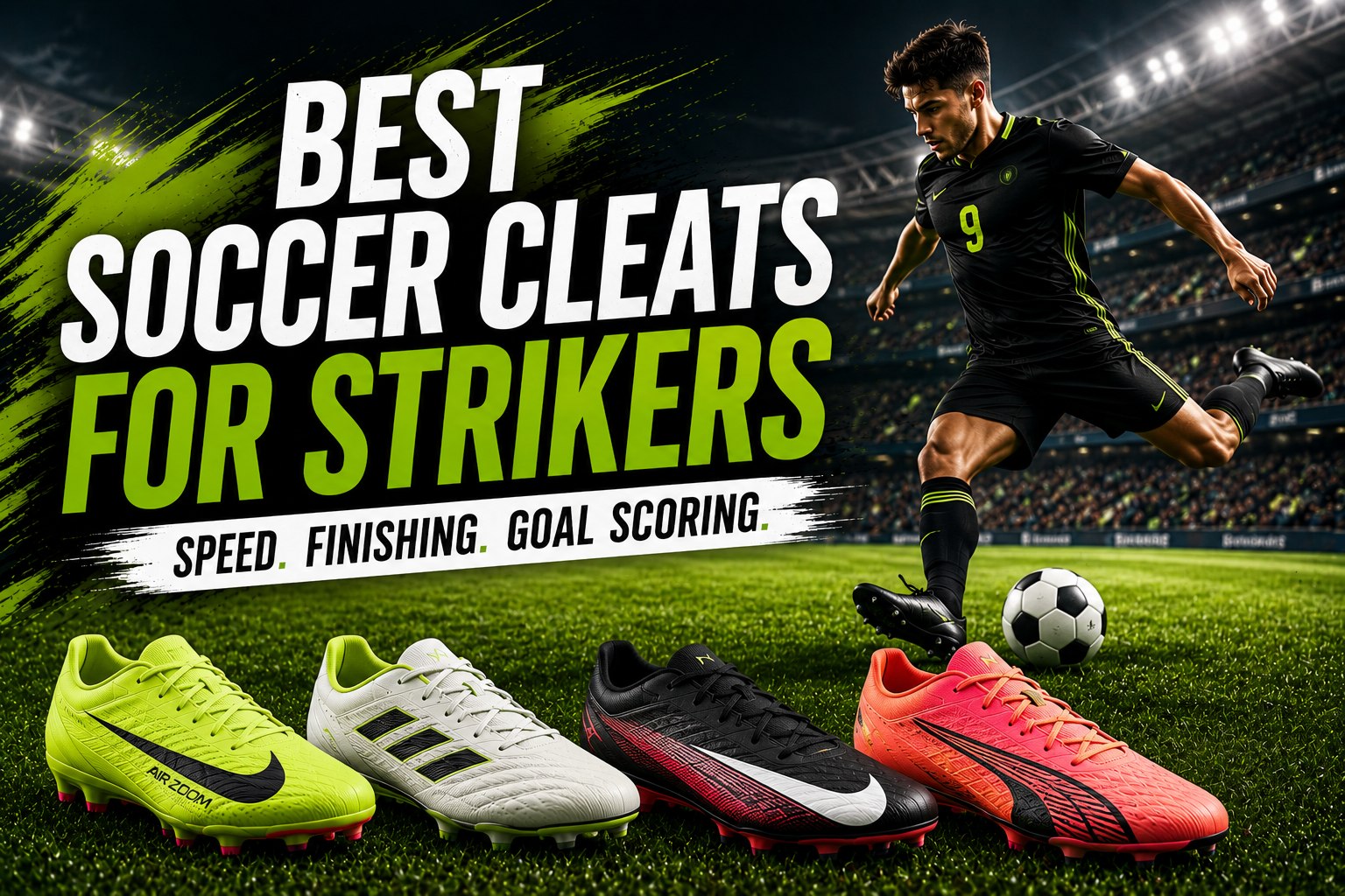 Best soccer cleats for strikers