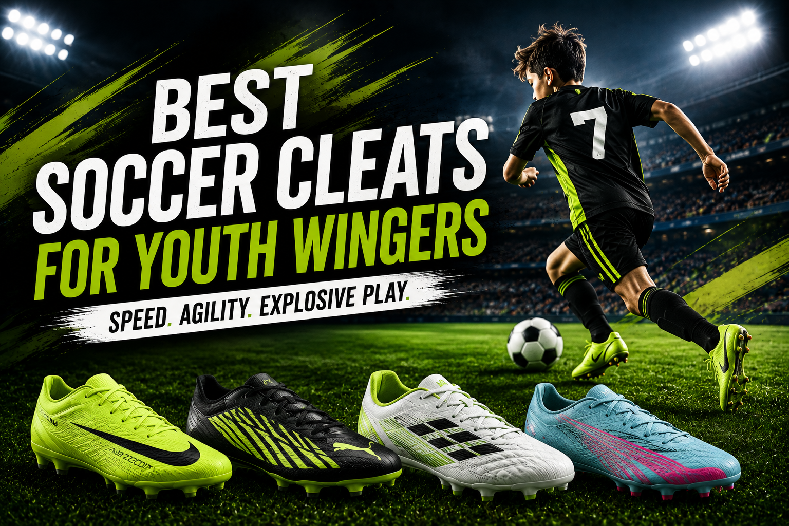 Best soccer cleats for youth wingers