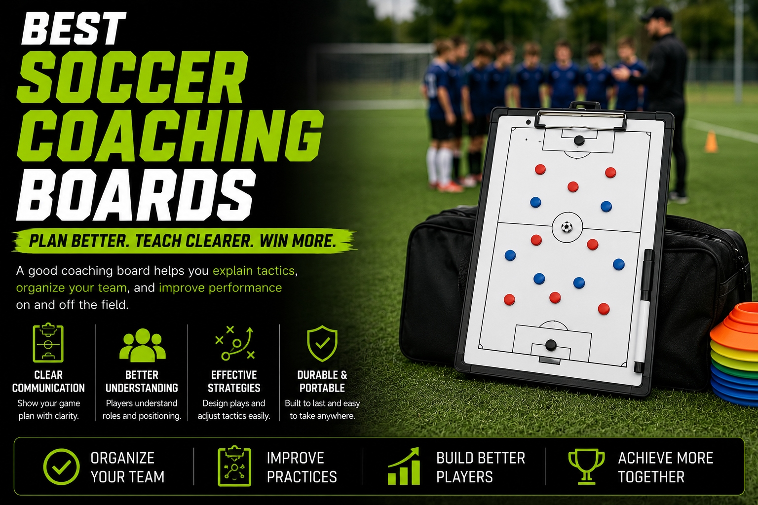 Best soccer coaching boards tactical board buying guide