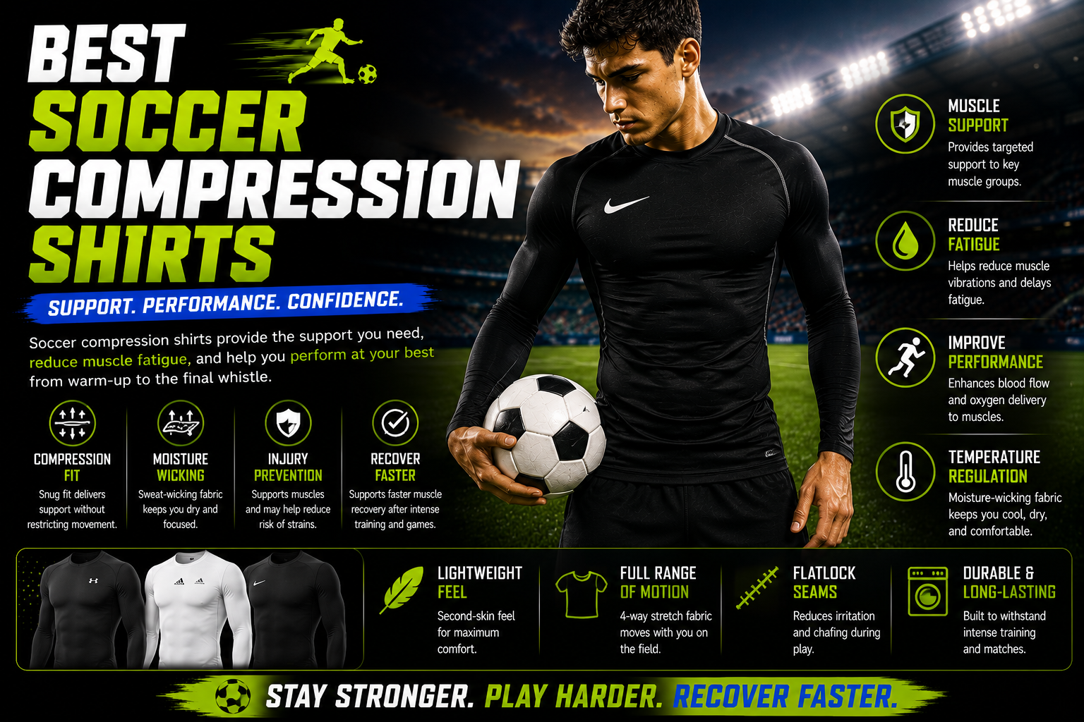 Best soccer compression shirts performance and recovery guide
