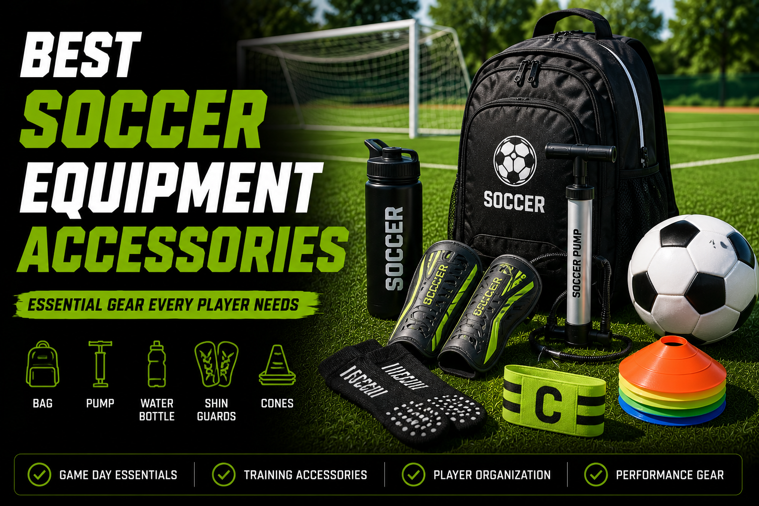 Best soccer equipment accessories for players and teams