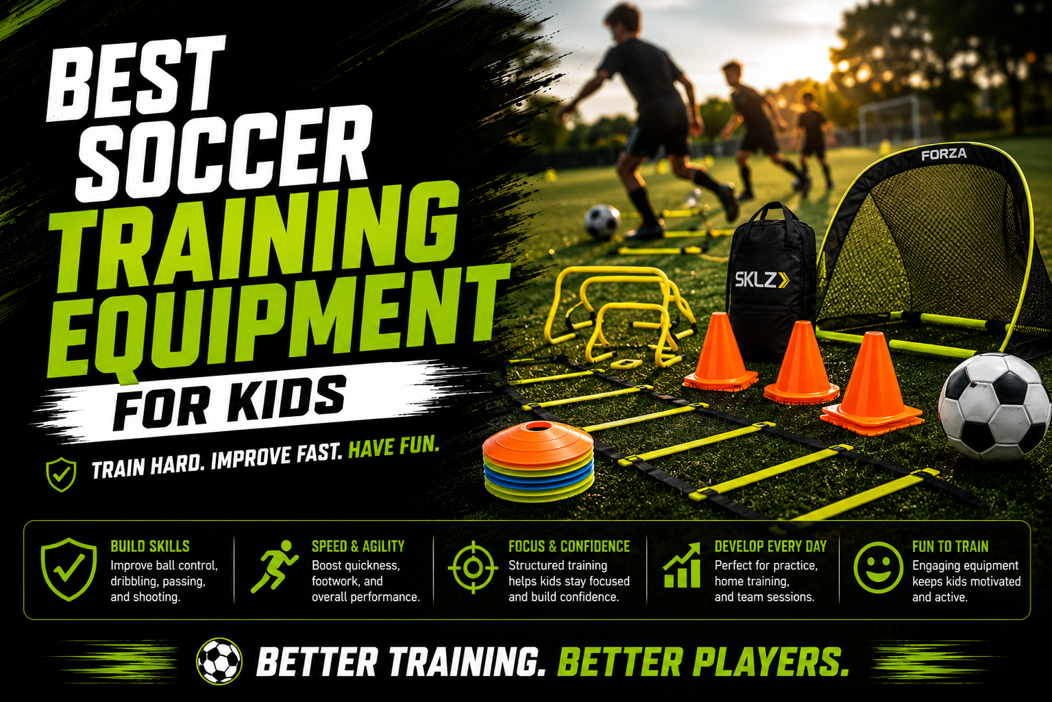 Best soccer training equipment for kids