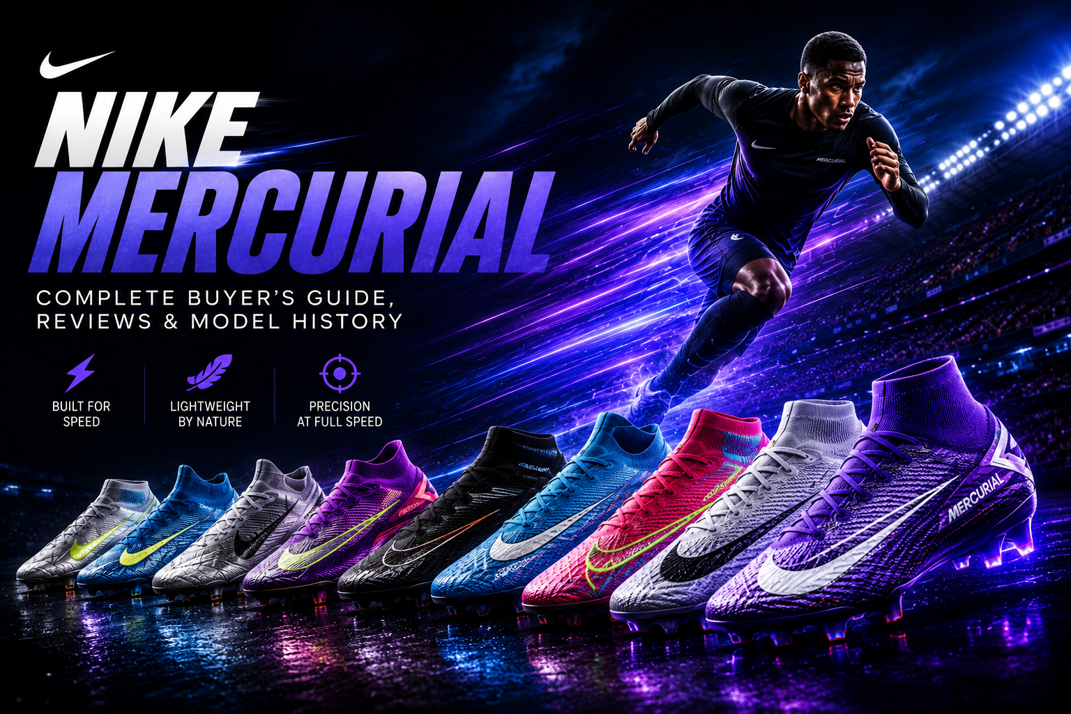 Nike Mercurial soccer cleats guide