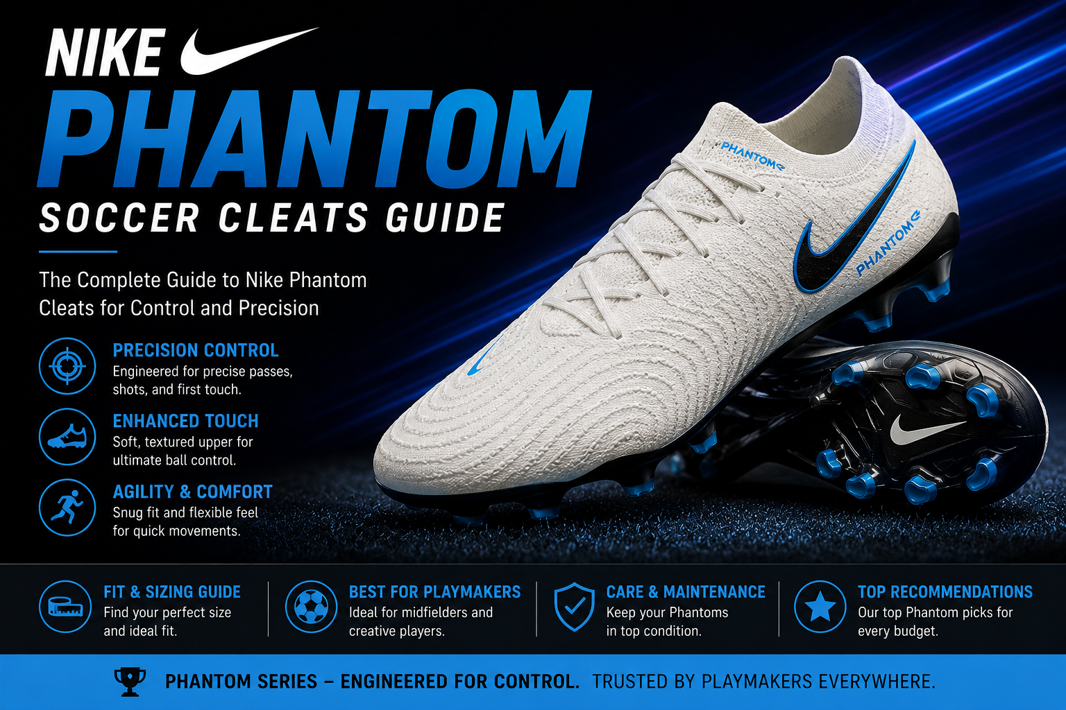 Nike Phantom soccer cleats guide