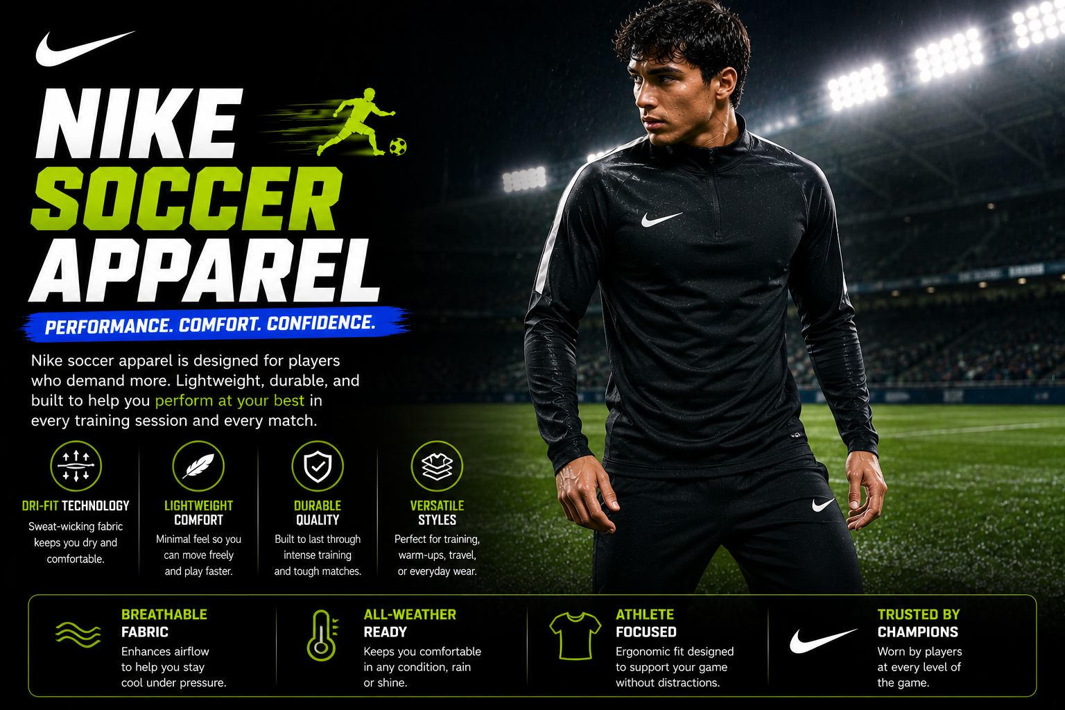 Nike soccer apparel best gear clothing and training wear guide