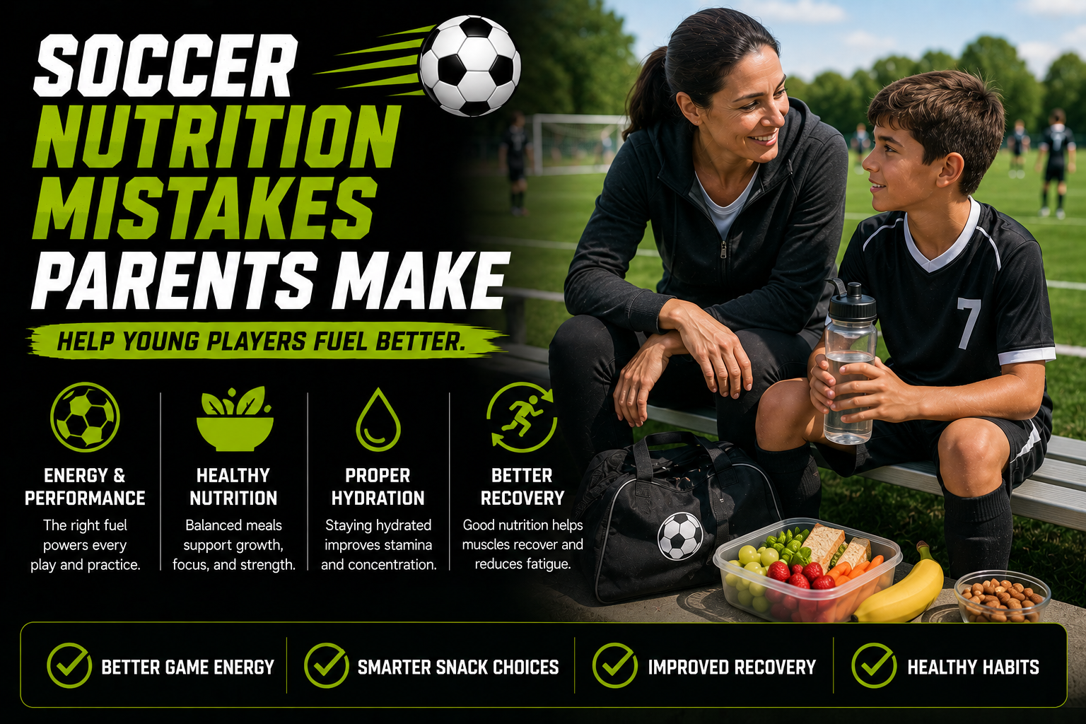 Soccer nutrition mistakes parents make avoid these common errors