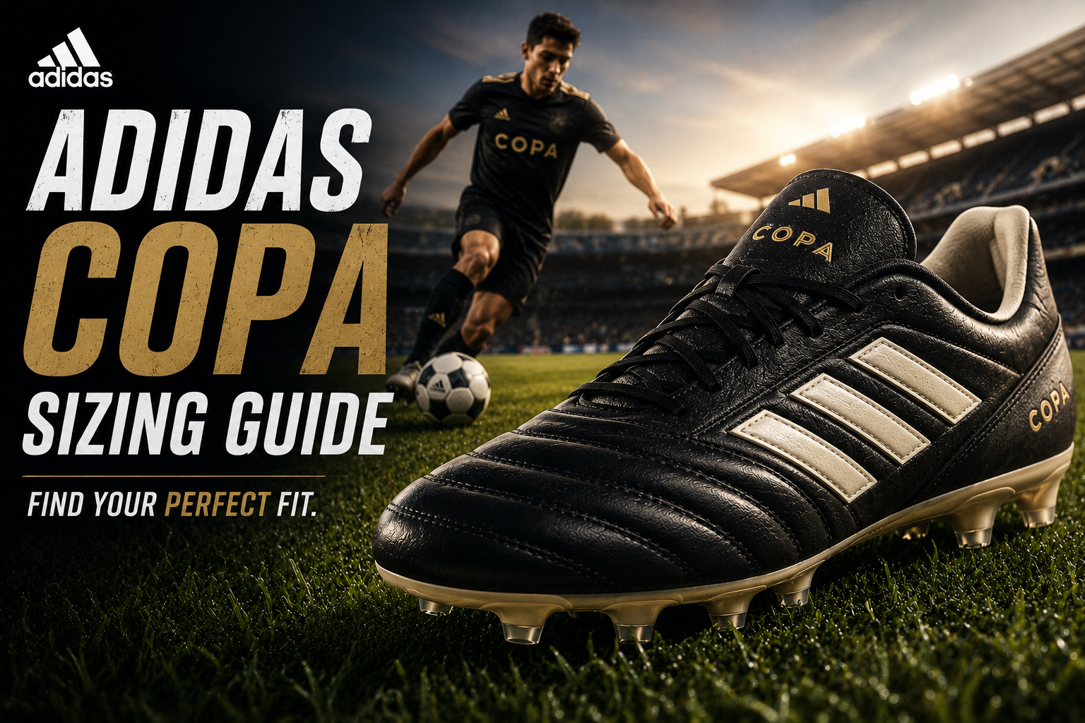 Adidas Copa size guide covering fit width sizing and comfort